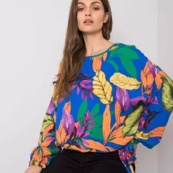 JEANS Pitkähihaiset Paidat></noscript>Exmoda Ainara paita kuvioitu/sininen