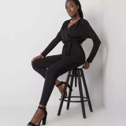 JEANS Jumpsuit-haalarit | Housut></noscript>ExModa Arianne jumpsuit musta