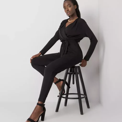 JEANS Jumpsuit-haalarit | Housut>ExModa Arianne jumpsuit musta