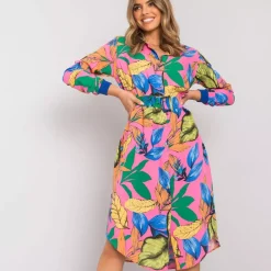 JEANS Midimekot></noscript>Exmoda Deisha paitamekko pinkkikuvioinen