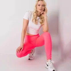 JEANS Leggingsit></noscript>ExModa Leffy leggingsit neonpinkki