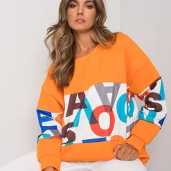 JEANS Pitkähihaiset Paidat>Exmoda Madalynn collegepaita oranssi