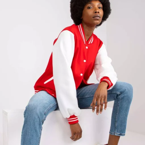 JEANS Takit>Exmoda Minorca collegebomber punainen