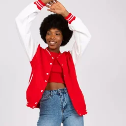 JEANS Takit>Exmoda Minorca collegebomber punainen