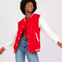 JEANS Takit></noscript>Exmoda Minorca collegebomber punainen