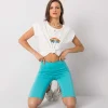 JEANS Shortsit Ja Caprit>Exmoda Serena pyöräilyshortsit turkoosi
