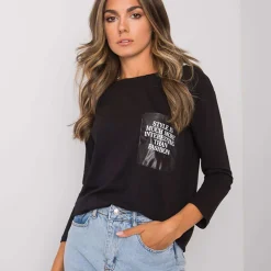 JEANS Pitkähihaiset Paidat>Exmoda Tianna trikoopaita musta