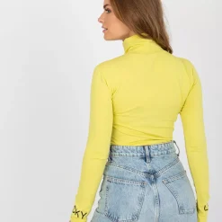 JEANS Pitkähihaiset Paidat>Exmoda Yarina poolopaita keltainen