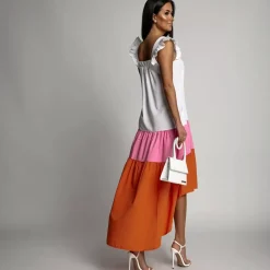 JEANS Midimekot>Fasardi Carmen puuvillamekko