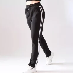 JEANS Housut>Fashion Evora fleecevuoratut housut musta
