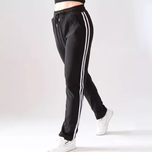 JEANS Housut>Fashion Evora fleecevuoratut housut musta