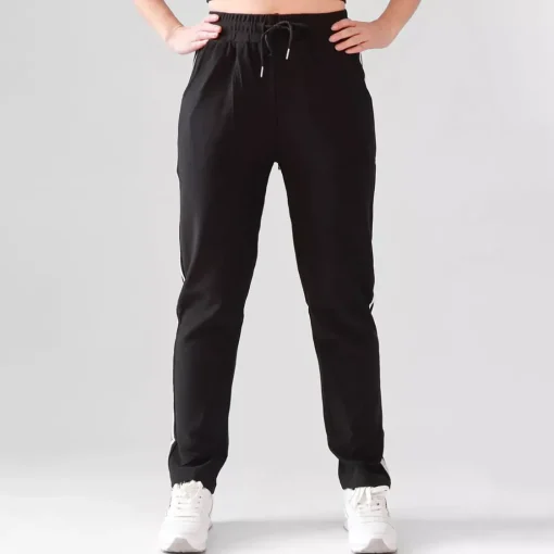 JEANS Housut>Fashion Evora fleecevuoratut housut musta