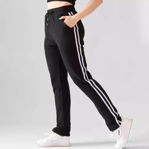 JEANS Housut>Fashion Evora fleecevuoratut housut musta