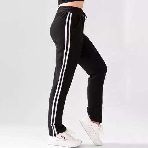 JEANS Housut>Fashion Evora fleecevuoratut housut musta