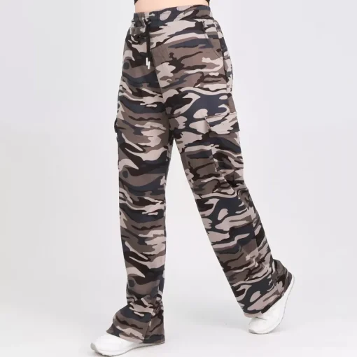 JEANS Housut>Fashion Jessy housut dark camo