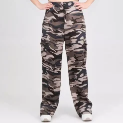 JEANS Housut>Fashion Jessy housut dark camo