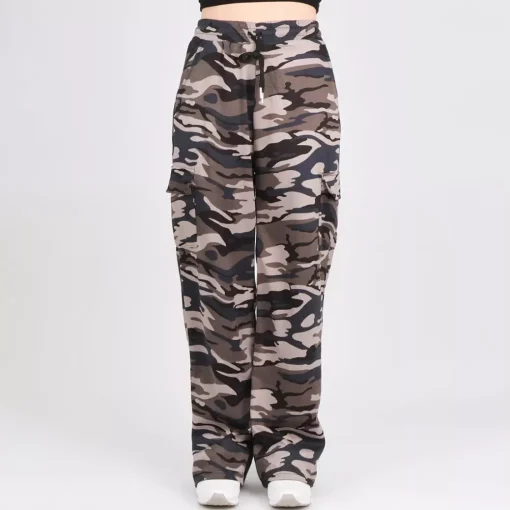 JEANS Housut>Fashion Jessy housut dark camo