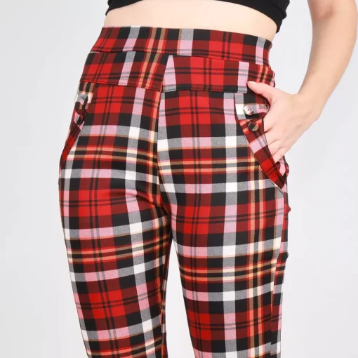 JEANS Housut>Fashion Lourdes housut punainen