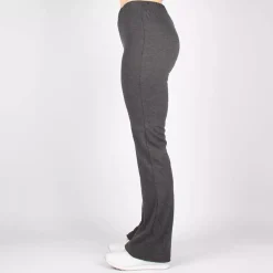 JEANS Housut></noscript>Fiona trikoohousut bootcut-lahkeella antrasiitti
