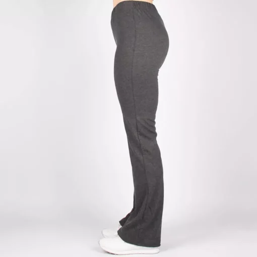 JEANS Housut>Fiona trikoohousut bootcut-lahkeella antrasiitti