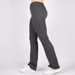JEANS Housut></noscript>Fiona trikoohousut bootcut-lahkeella antrasiitti