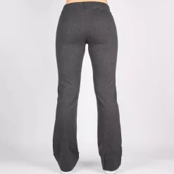 JEANS Housut></noscript>Fiona trikoohousut bootcut-lahkeella antrasiitti