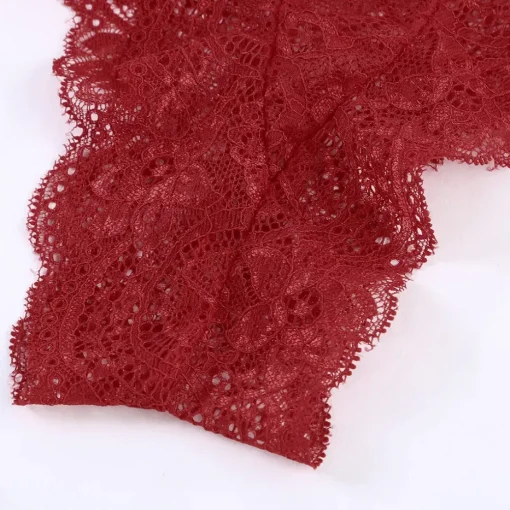 DL Collection Alusvaatteet>Fishnet Lace teddy punainen