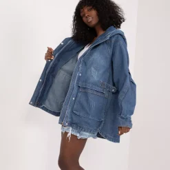 JEANS Takit>FL Mode hupullinen farkkutakki sininen