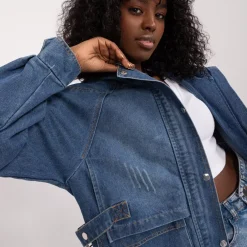 JEANS Takit></noscript>FL Mode hupullinen farkkutakki sininen
