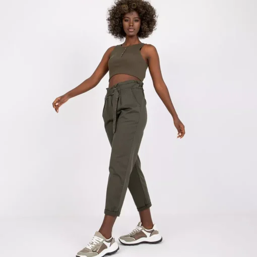 JEANS Housut>Florence 18 Cabrera housut khaki