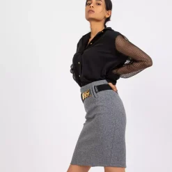 JEANS Hameet>Florence 18 Lyon kynähame vyöllä harmaa