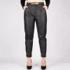 JEANS Housut>Florence 18 PU housut musta