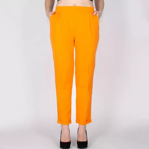 JEANS Housut>Florence 18 Samantha housut oranssi