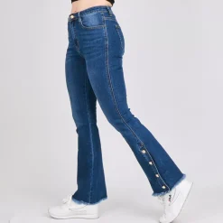 JEANS Farkut>Foly Rose Flared stretchfarkut t.sininen