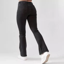 JEANS Farkut></noscript>Foly Rose Flared stretchfarkut musta