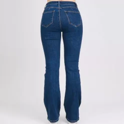 JEANS Farkut></noscript>Foly Rose push-up stretchfarkut t.sininen