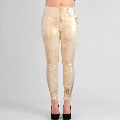 JEANS Farkut>Foly Rose Skinny kullanhohtoiset stretchfarkut