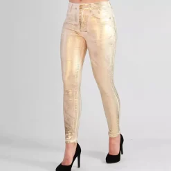 JEANS Farkut></noscript>Foly Rose Skinny kullanhohtoiset stretchfarkut
