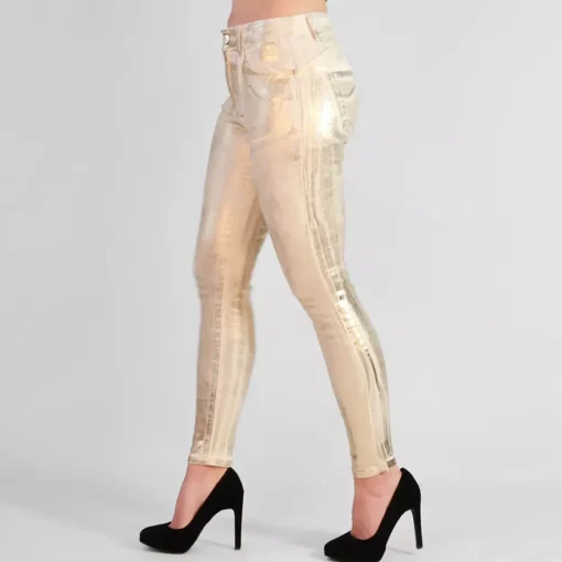 JEANS Farkut>Foly Rose Skinny kullanhohtoiset stretchfarkut