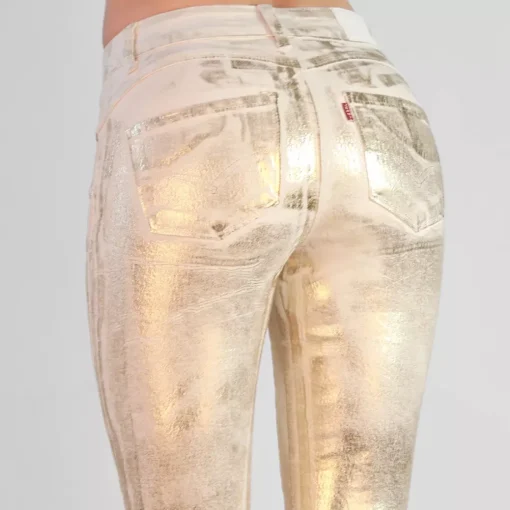 JEANS Farkut>Foly Rose Skinny kullanhohtoiset stretchfarkut