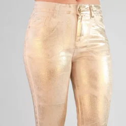 JEANS Farkut></noscript>Foly Rose Skinny kullanhohtoiset stretchfarkut
