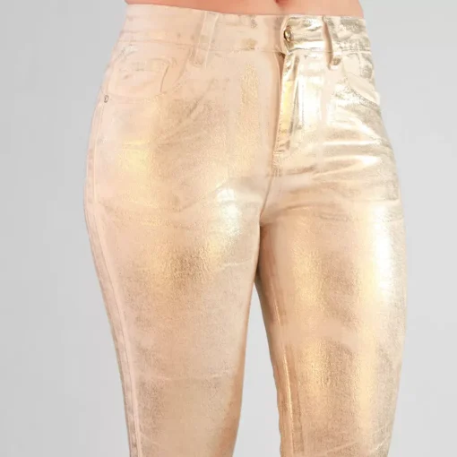 JEANS Farkut>Foly Rose Skinny kullanhohtoiset stretchfarkut