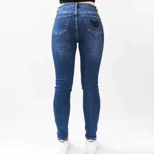 JEANS Farkut>Foly Rose Skinny stretchfarkut sininen