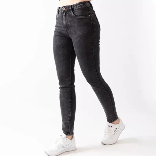 JEANS Farkut>Foly Rose Skinny stretchfarkut t.harmaa