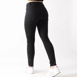 JEANS Farkut></noscript>Foly Rose Skinny stretchfarkut musta