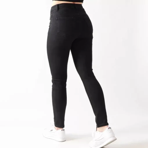 JEANS Farkut>Foly Rose Skinny stretchfarkut musta