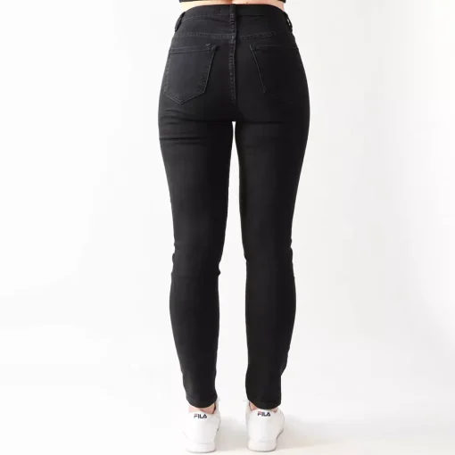 JEANS Farkut>Foly Rose Skinny stretchfarkut musta