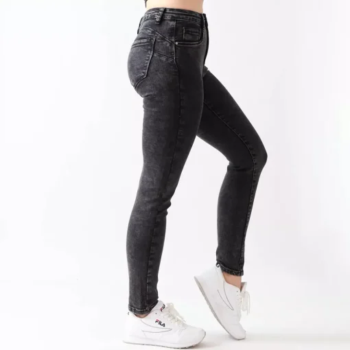 JEANS Farkut>Foly Rose Skinny stretchfarkut t.harmaa