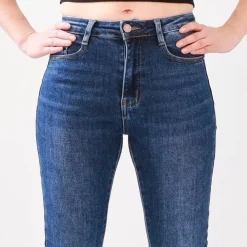JEANS Farkut></noscript>Foly Rose Skinny stretchfarkut sininen