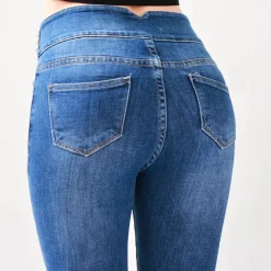 JEANS Farkut></noscript>Foly Rose stretchfarkut sininen